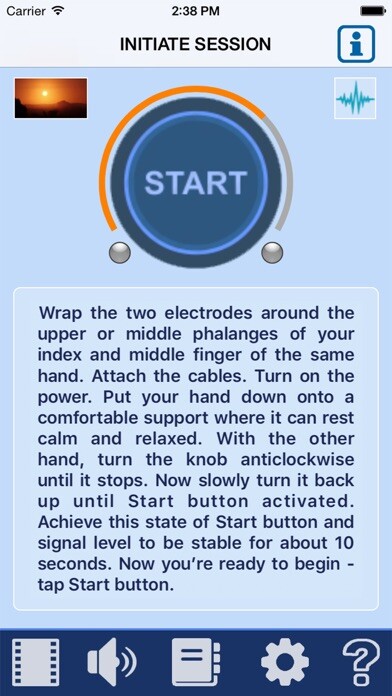Emulate iPhone app Relax & Calm NEO [Unlimited] using MyAndroid